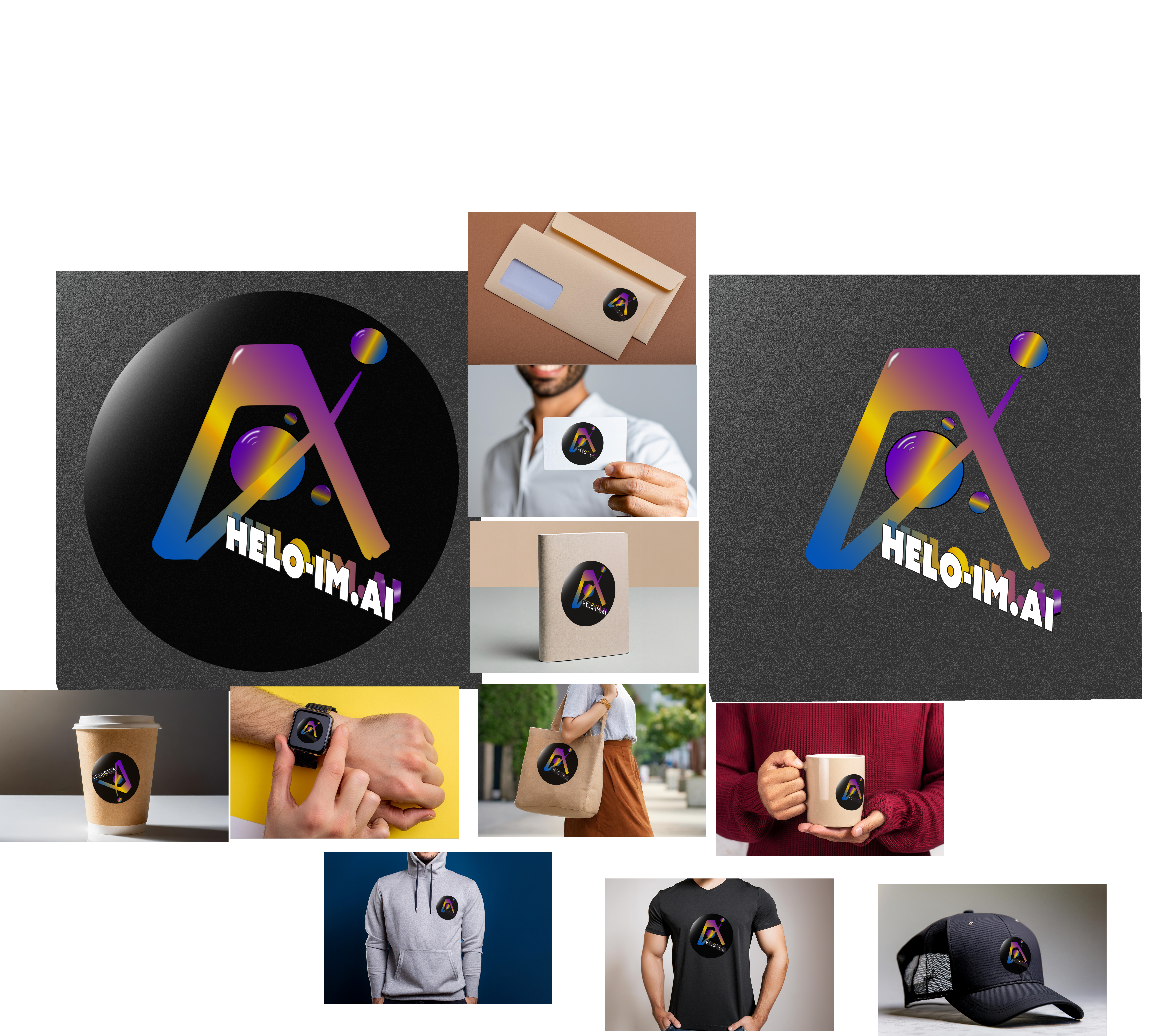 Helo Im AI Merch